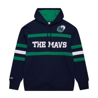 NBA HEAD COACH HOODIE VINTAGE LOGO MAVERICKS - Navy - Image 1