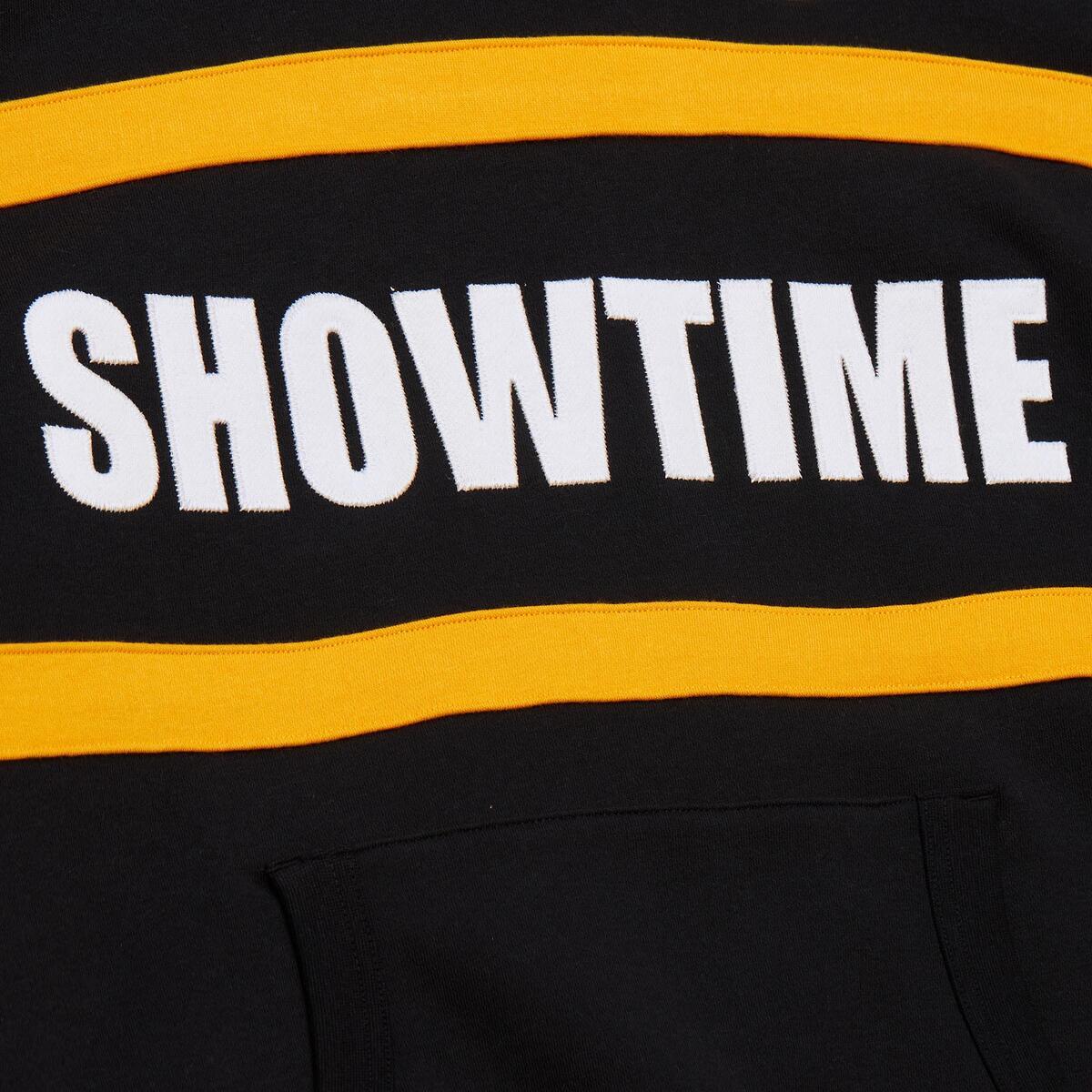 NBA HEAD COACH HOODIE VINTAGE LOGO LAKERS Black TH8072-LALBLCK - Image 3