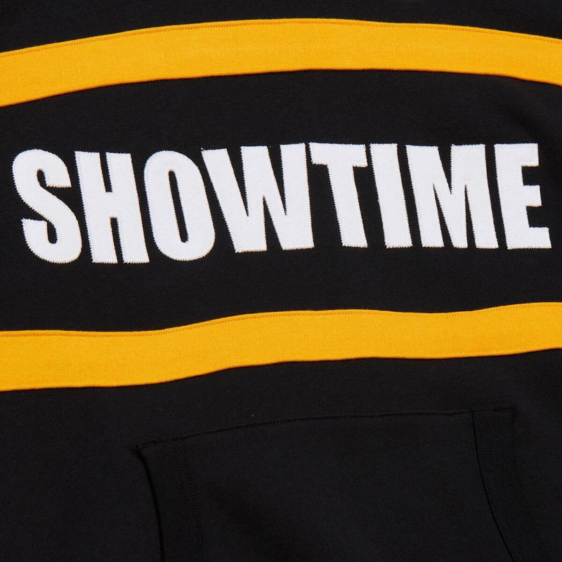 NBA HEAD COACH HOODIE VINTAGE LOGO LAKERS Black TH8072-LALBLCK - Image 3