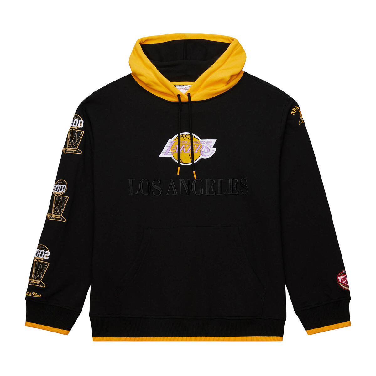 NBA TEAM OG 3.0 FLEECE HOODIE VINTAGE LOGO LAKERS - Image 1