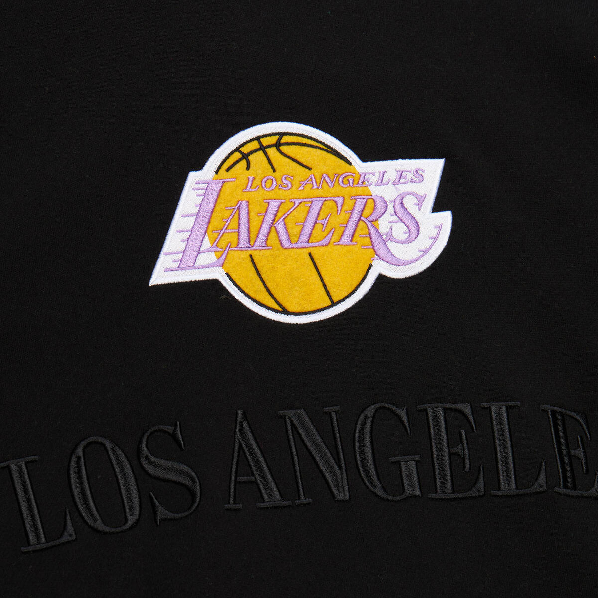 NBA TEAM OG 3.0 FLEECE HOODIE VINTAGE LOGO LAKERS - Image 3