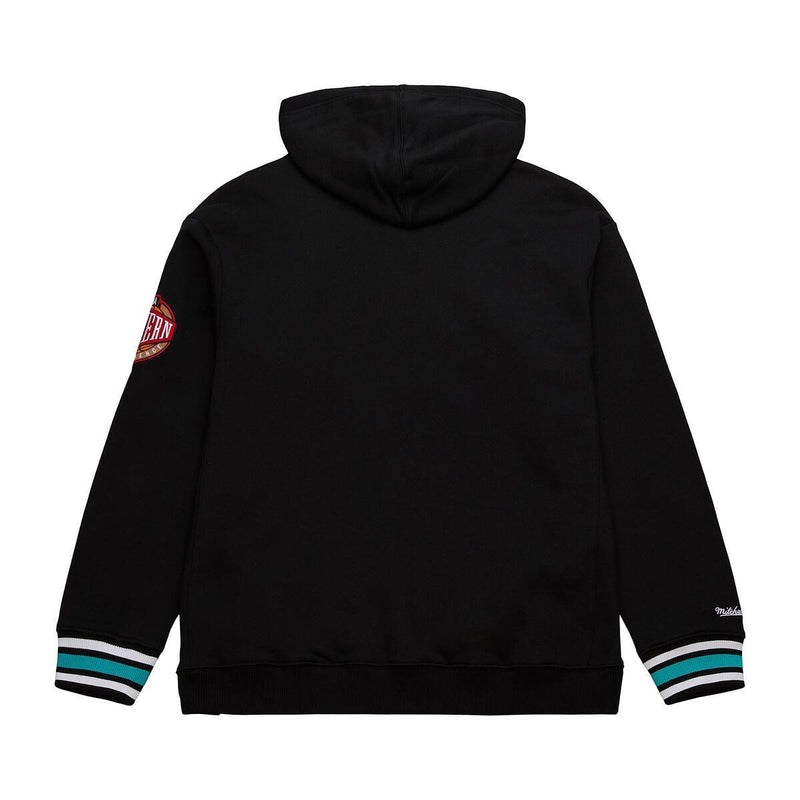 NBA CHAINSTITCH FLEECE HOODIE VINTAGE LOGO SPURS Black TH8091-SASBLCK - Image 2