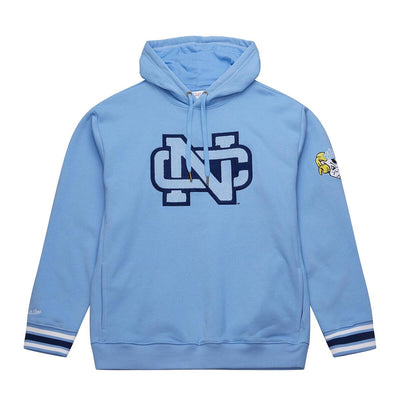 NCAA CHAINSTITCH FLEECE HOODIE VINTAGE LOGO NORTH CAROLINA Light Blue TH8091-UNCLTBL - Image 1