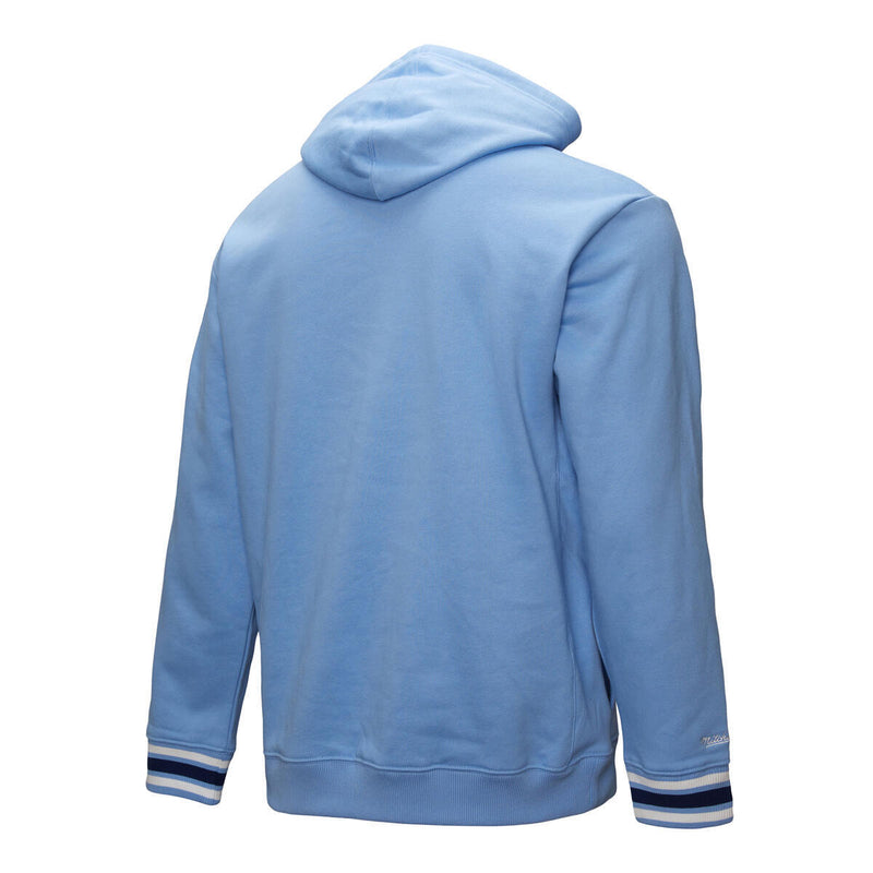 NCAA CHAINSTITCH FLEECE HOODIE VINTAGE LOGO NORTH CAROLINA Light Blue TH8091-UNCLTBL - Image 6