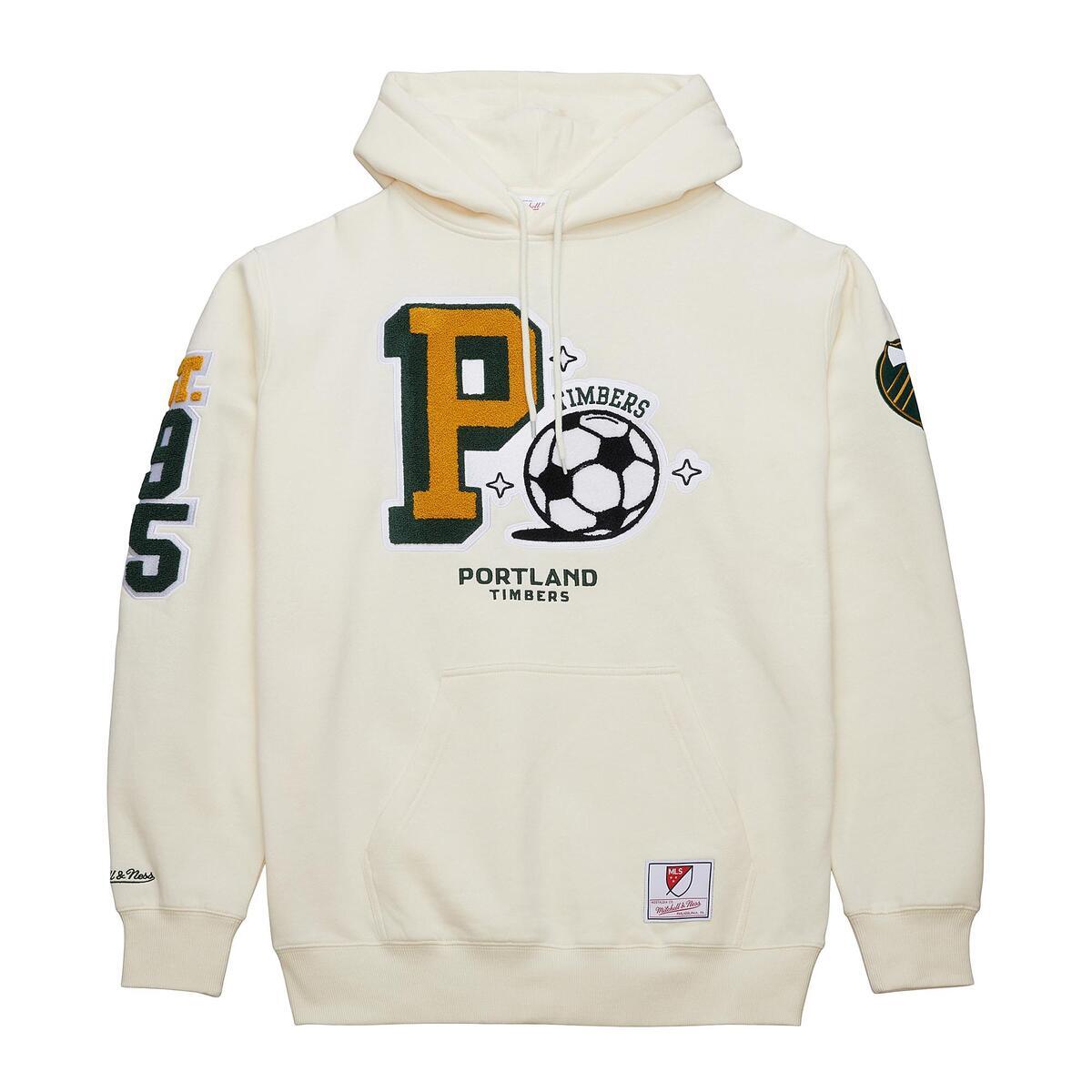 MLS SSWAGGER HOODIE TIMBERS Cream TH8160-PTICREA - Image 1