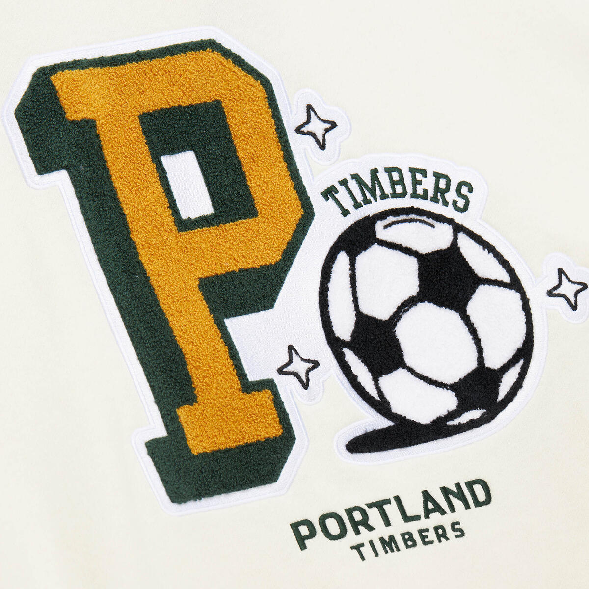 MLS SSWAGGER HOODIE TIMBERS Cream TH8160-PTICREA - Image 5