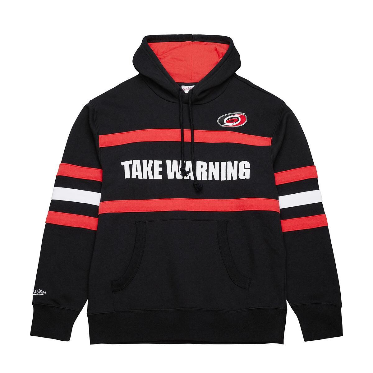 NHL HEAD COACH HOODIE CURRENT LOGO HURRICANES - Black - Image 1