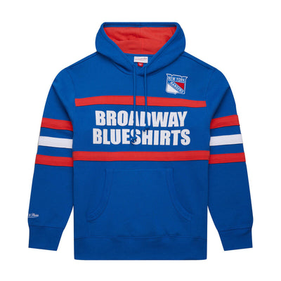 NHL HEAD COACH HOODIE CURRENT LOGO RANGERS Royal TH8753-NYAROYA - Image 1