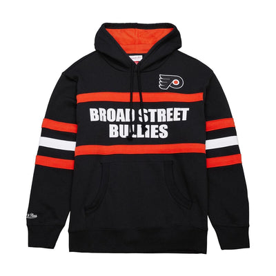 NHL HEAD COACH HOODIE CURRENT LOGO FLYERS Black TH8753-PFLBLCK - Image 1