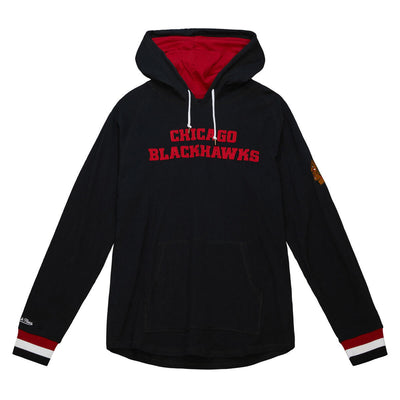 NHL LEGENDARY SLUB LS HOODIE BLACKHAWKS Black THOD4999-CBHYYPPPBLCK - Image 1