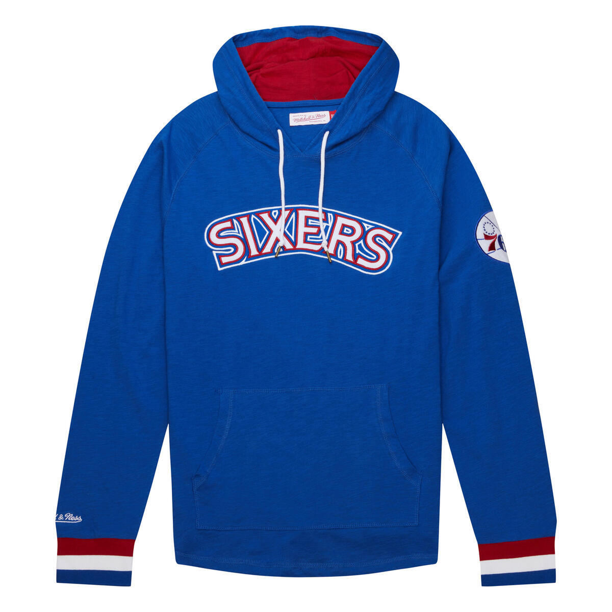 NBA LEGENDARY SLUB LS HOODIE 76ERS Royal THOD4999-P76YYPPPROYA - Image 2