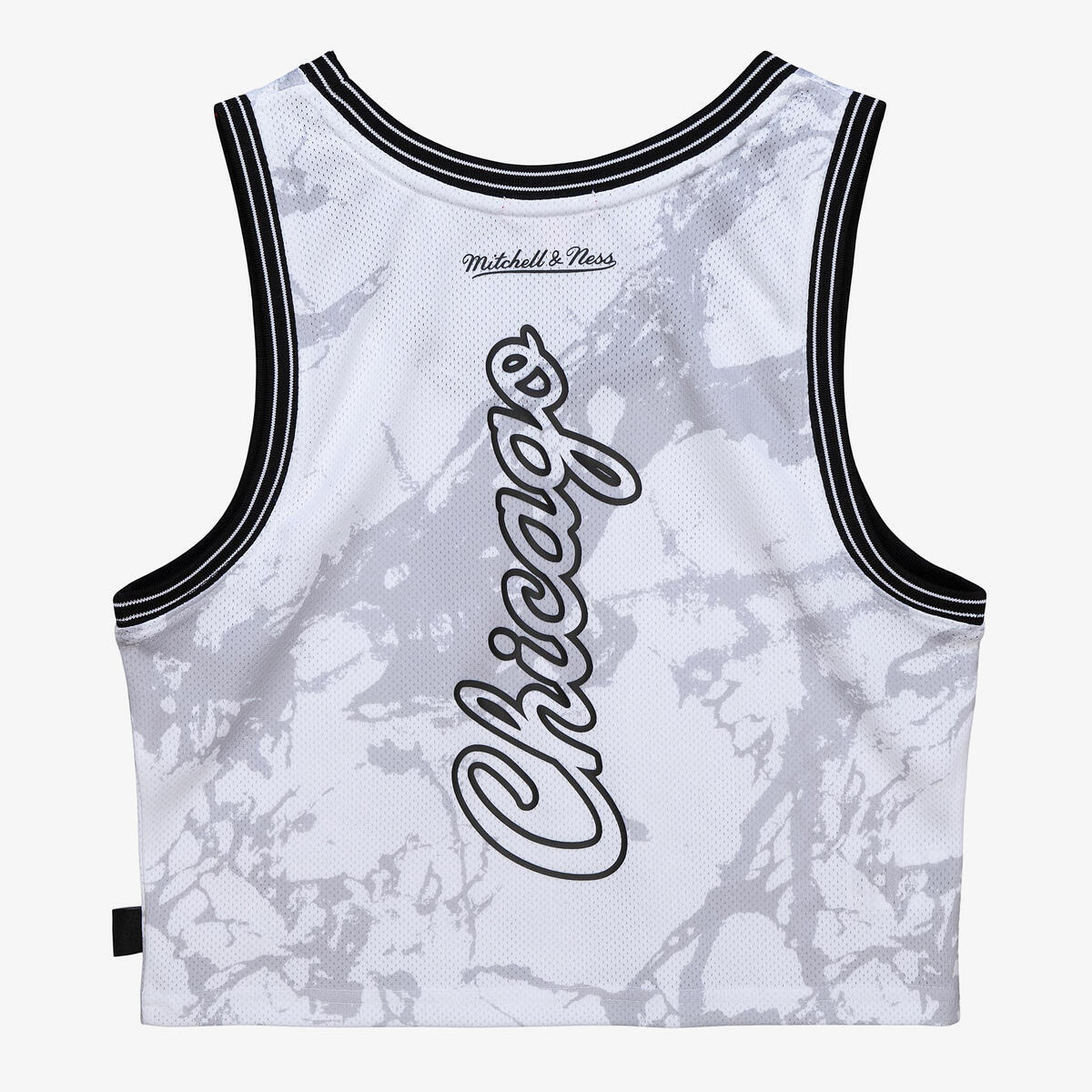NBA W MARBLE CROP TANK BULLS - Image 2