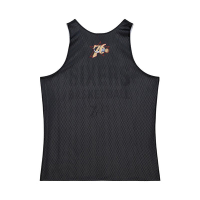 NBA REVERSIBLE MESH PRACTICE TANK VINTAGE LOGO 76ERS