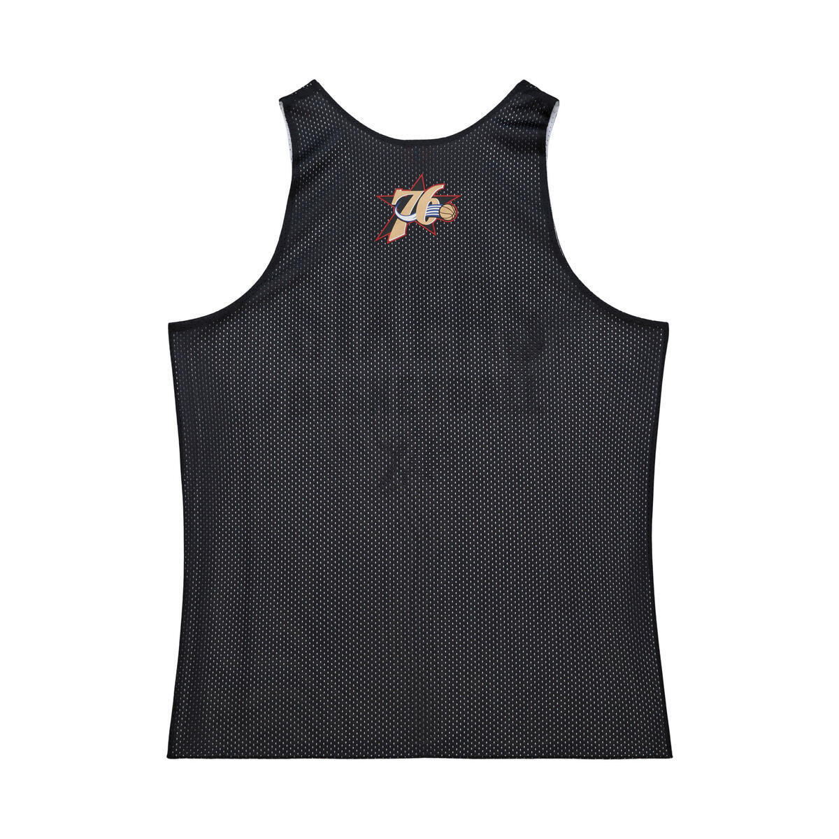 NBA REVERSIBLE MESH PRACTICE TANK VINTAGE LOGO 76ERS