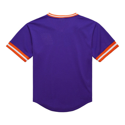 NBA FASHION MESH V-NECK VINTAGE LOGO SUNS Purple TMVN6625-PSUYYPPPPURP - Image 2