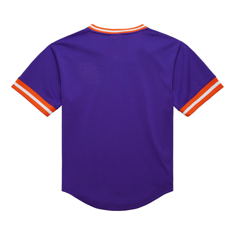 NBA FASHION MESH V-NECK VINTAGE LOGO SUNS Purple TMVN6625-PSUYYPPPPURP - Image 2