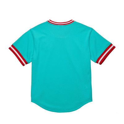 NBA FASHION MESH V-NECK VINTAGE LOGO GRIZZLIES Grizzlies Teal TMVN6625-VGRYYPPPGRTL - Image 1