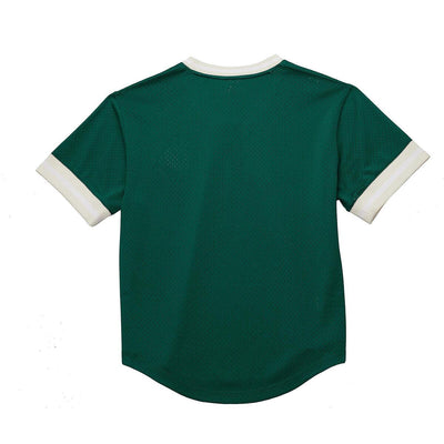 NHL FASHION MESH V-NECK CURRENT LOGO WILD Dark Green TMVN7401-MWIYYPPPDKGN - Image 2