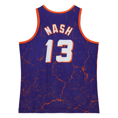 NBA PLAYER BURST MESH TANK SUNS STEVE NASH Purple TNMK5010-PSUYYSNAPURP - Image 2