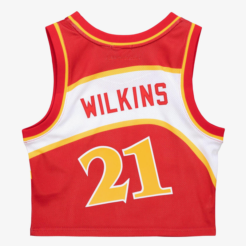 NBA WOMEN'S N&N CROP TANK HAWKS 1986 DOMINIQUE WILKINS - Image 2