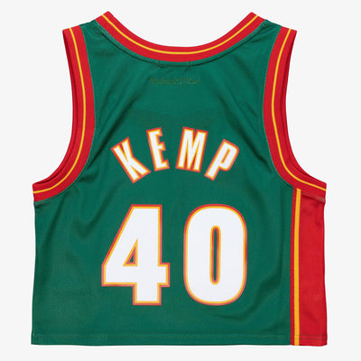 NBA WOMEN'S N&N CROP TANK SUPERSONICS 1995 SHAWN KEMP - Image 2