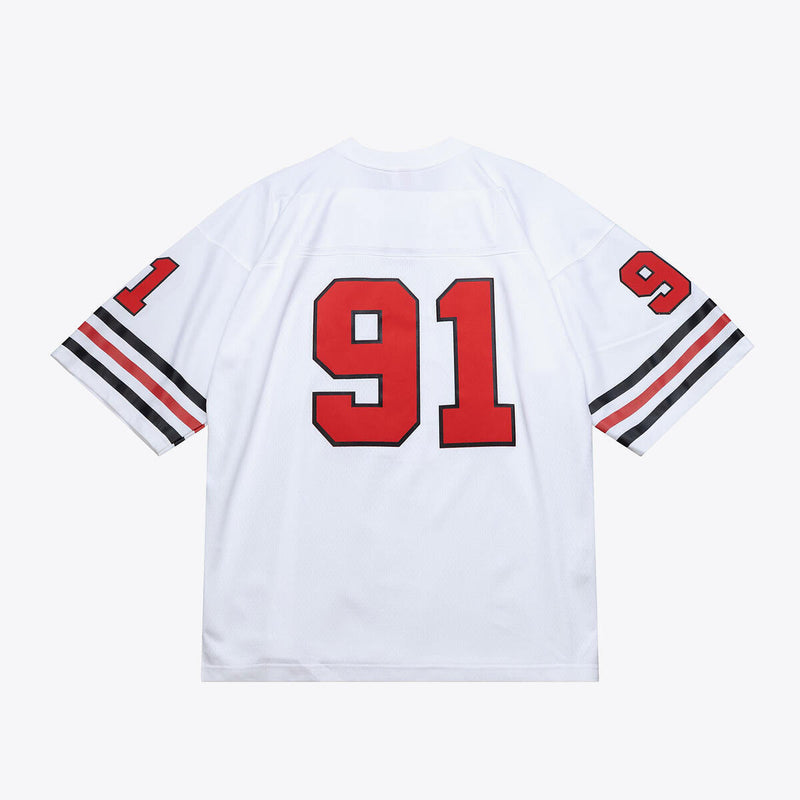 NBA AUDIBLE FASHION JERSEY BULLS DENNIS RODMAN White TNMP4846-CBUYYDRDWHIT - Image 2