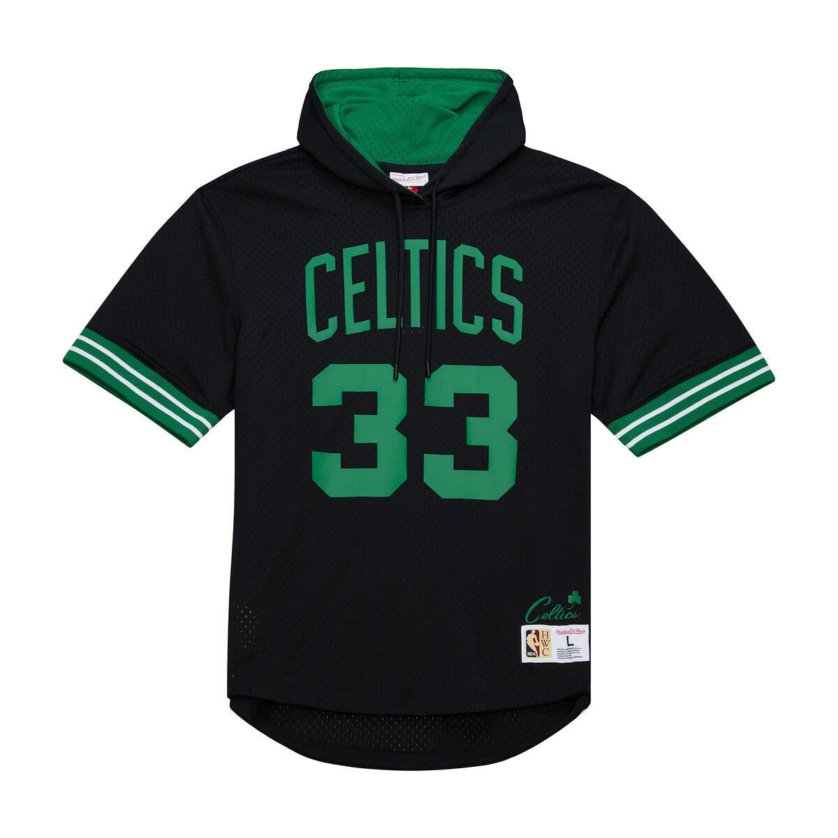 NBA N&N MESH SS HOODIE CELTICS 1986 LARRY BIRD - Image 1