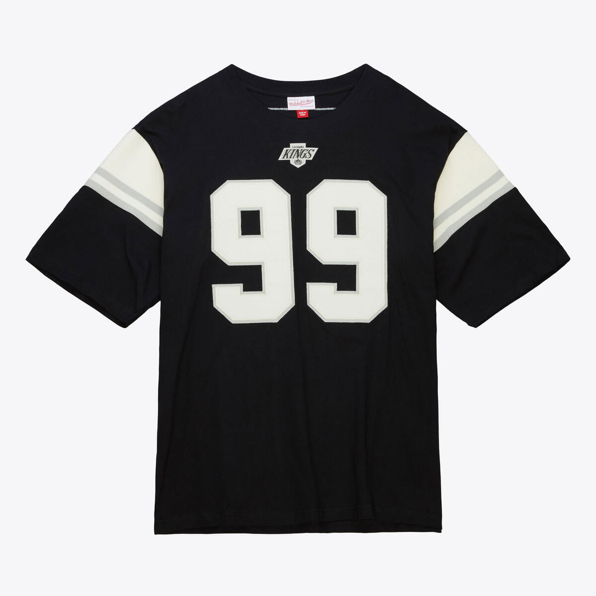 NHL ICON PREMIUM N&N SS TEE KINGS WAYNE GRETZKY - Black - Image 1