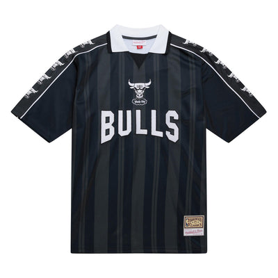 NBA STRIKER SS POLO TOP BULLS Black TP10122-CBUBLCK - Image 1