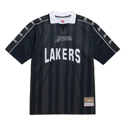 NBA STRIKER SS POLO TOP LAKERS Black TP10122-LALBLCK - Image 1