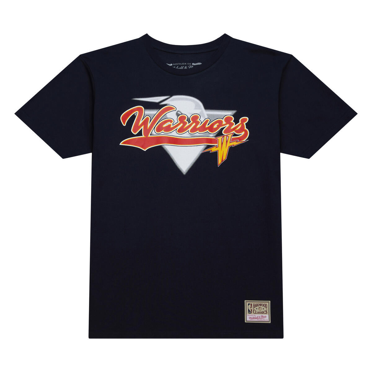 NBA OVERSWEEP TEE WARRIORS Navy TP10195-GSWNAVY - Image 1