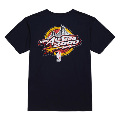 NBA OVERSWEEP TEE WARRIORS Navy TP10195-GSWNAVY - Image 2