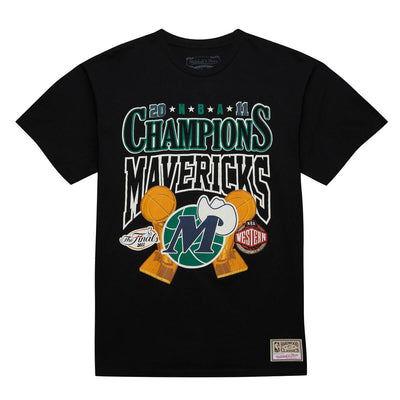 NBA BIG CHAMP TEE MAVERICKS Black TP10214-DMABLCK - Image 1