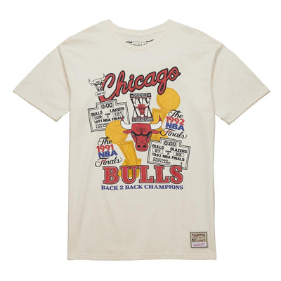 NBA CHAMPIONS TEE BULLS - VINTAGE WHITE - Image 1