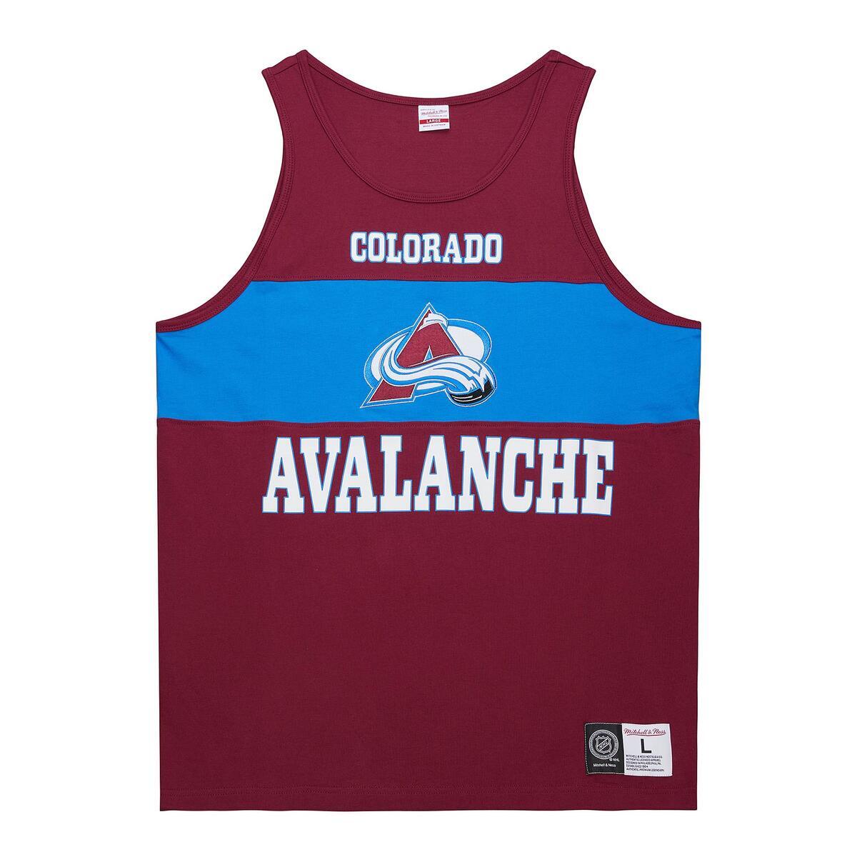 NHL RETRO CB TANK CURRENT LOGO AVALANCHE - Cardinal - Image 1