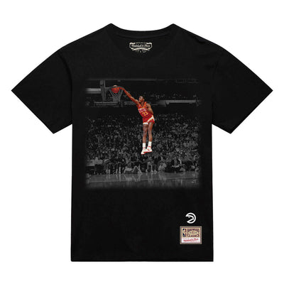 NBA MOMENTS TEE HAWKS DOMINIQUE WILKINS - Black - Image 1