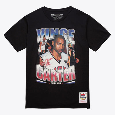 NBA LEGEND TEE USA VINCE CARTER Black TP10924-USABLCK - Image 1
