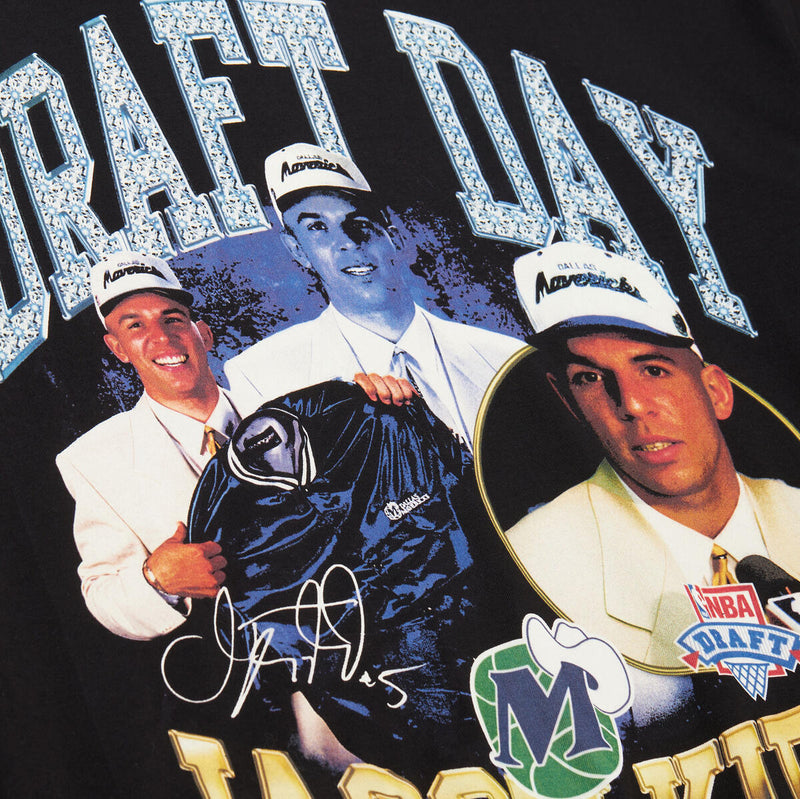 NBA DRAFT DAY CONCERT TEE MAVERICKS JASON KIDD Black TP10949-DMABLCK - Image 3