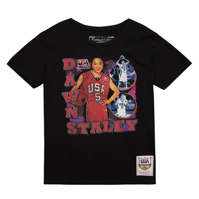 NBA LEGEND TEE USA DAWN STALEY - Black - Image 1