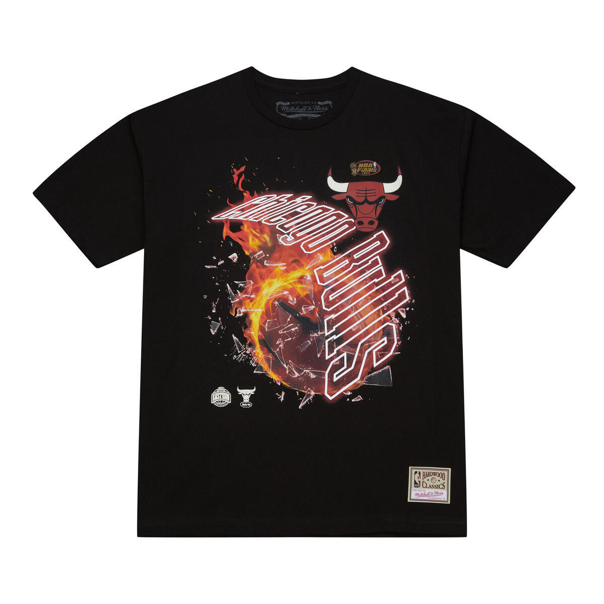 NBA BLAZE TEE BULLS Black TP12212-CBUBLCK - Image 1