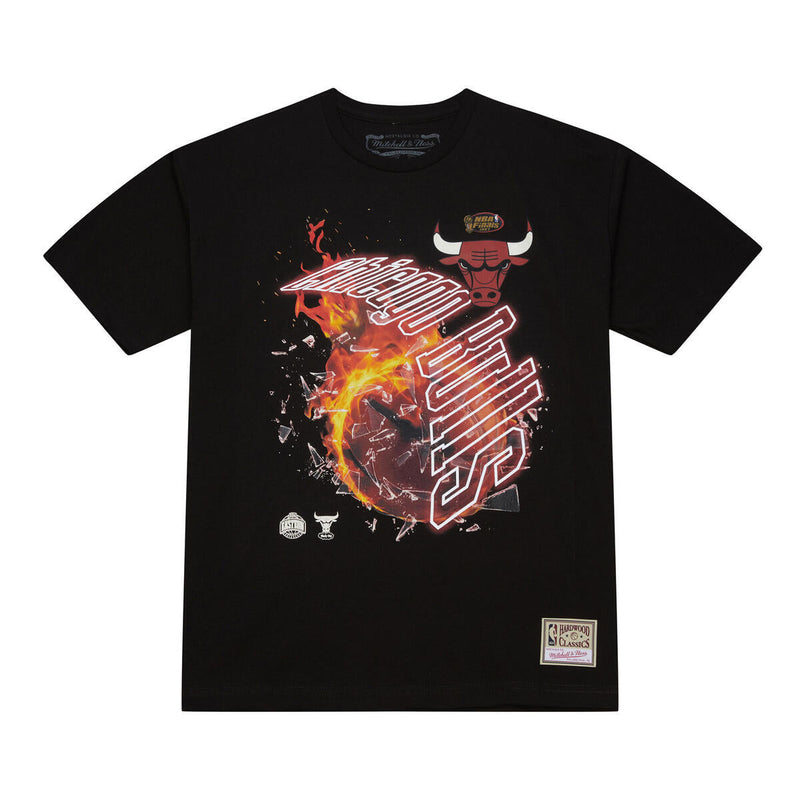 NBA BLAZE TEE BULLS Black TP12212-CBUBLCK - Image 1