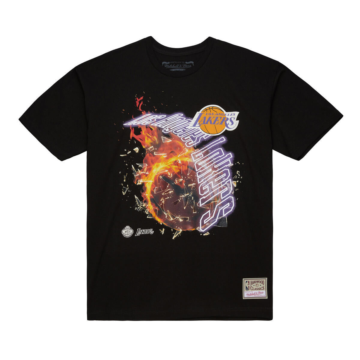 NBA BLAZE TEE LAKERS Black TP12212-LALBLCK - Image 1