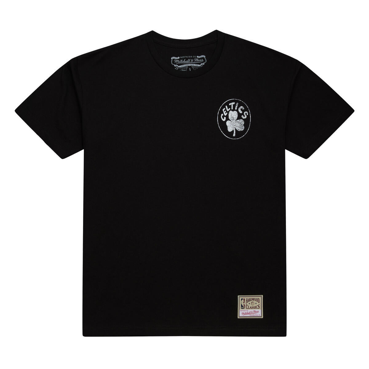 NBA OVERLAP TEE CELTICS Black TP12216-BCEBLCK - Image 1