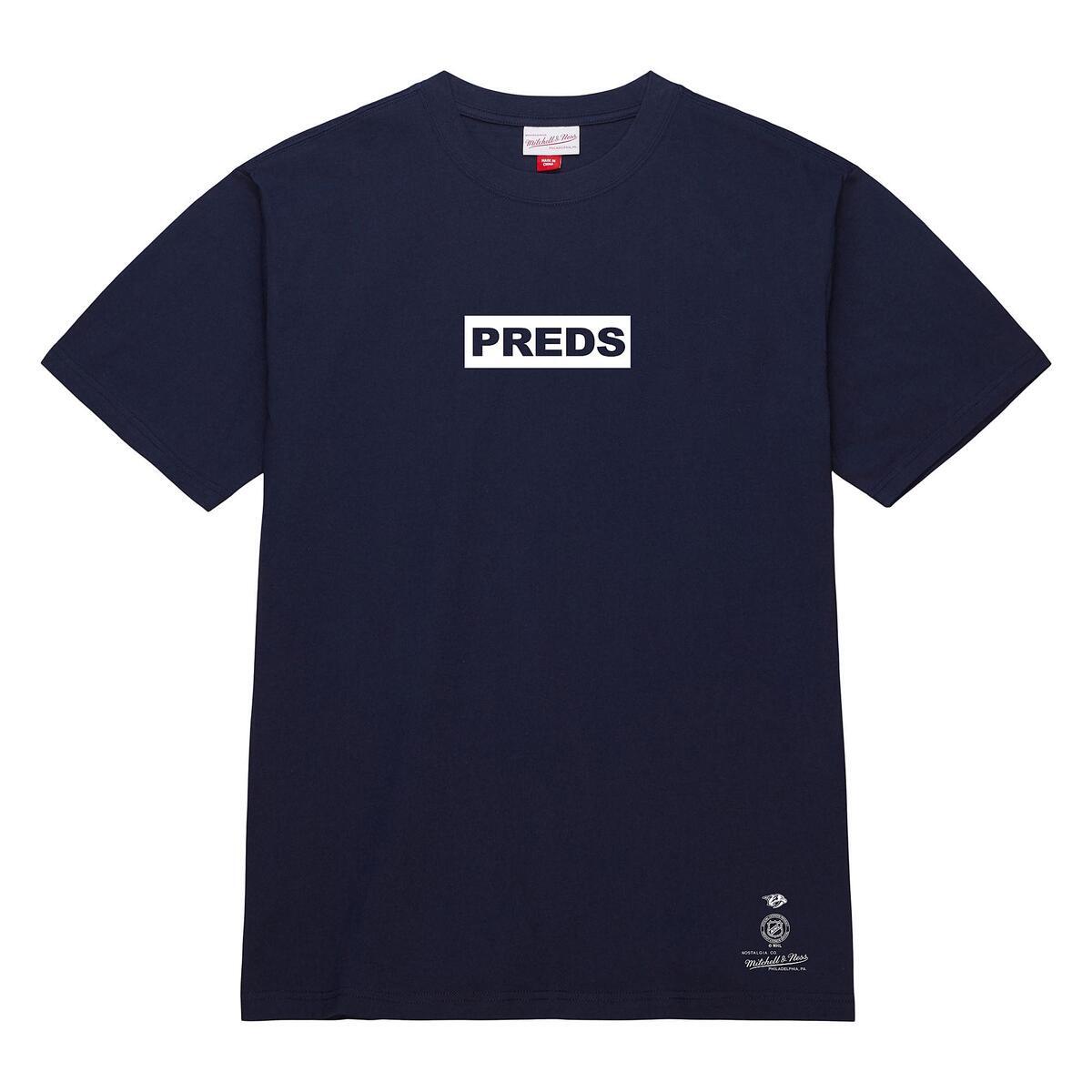 NHL PENALTY BOX 2.0 TEE PREDATORS Navy TP12424-NPRNAVY - Image 1
