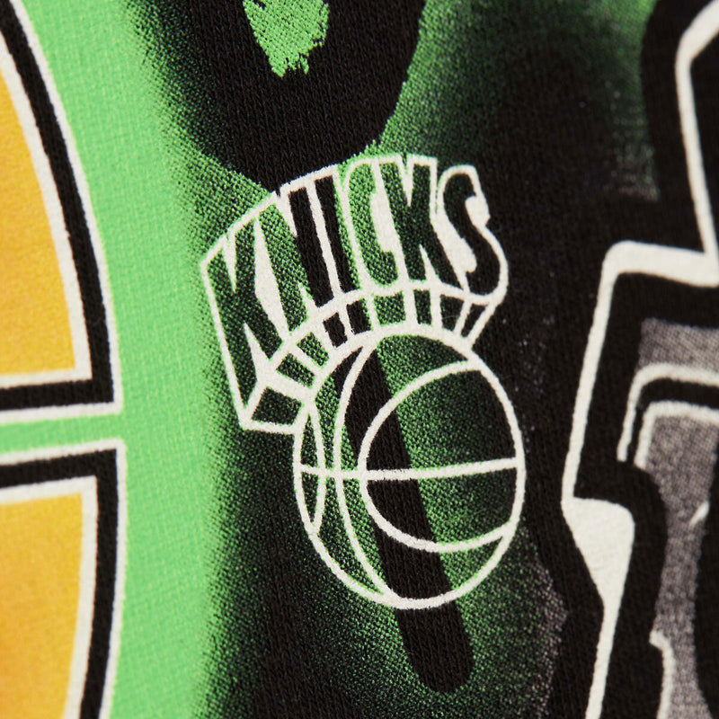 NBA INFRARED TEE KNICKS Black TP12557-NYKBLCK - Image 4