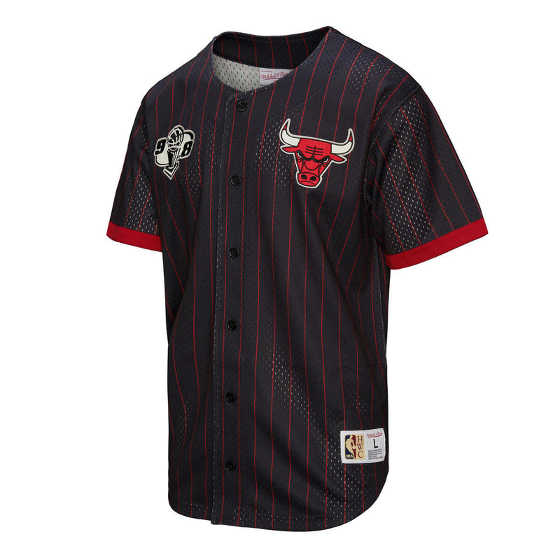 NBA FINAL SECONDS STRIPED MESH BF CHICAGO BULLS - Image 8