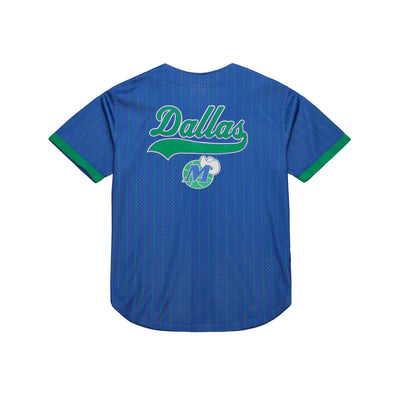 NBA FINAL SECONDS STRIPED MESH BF VINTAGE LOGO MAVERICKS Navy TP12571-DMANAVY - Image 2