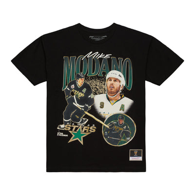 NHL COLLAGE TEE STARS MIKE MODANO Black TP14155-DSTBLCK - Image 1