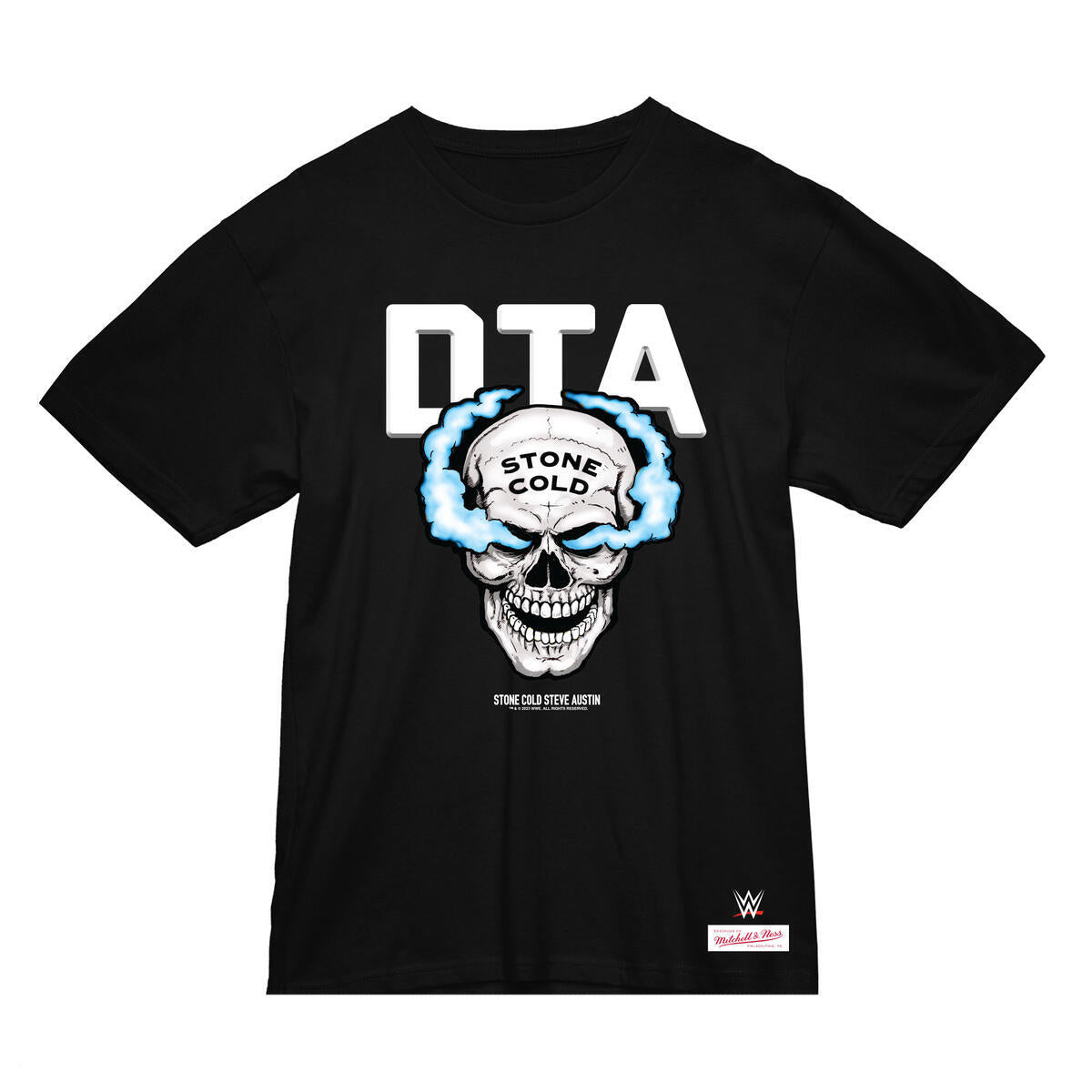 WWE DTA AUSTN TEE 'STONE COLD' STEVE AUSTIN - Black - Image 1