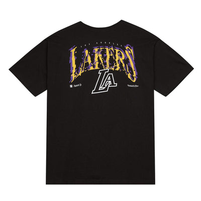 NBA SUGA GLITCH TEE LAKERS Black TP2966-LALBLCK - Image 2